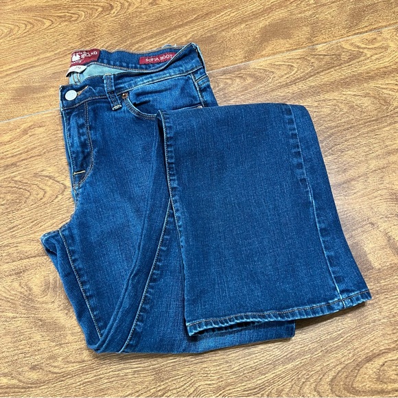 Lucky Brand Denim - Lucky Brand Sofia Boot Med Wash stretch Bootcut Denim Jeans size 8/29L (tall)